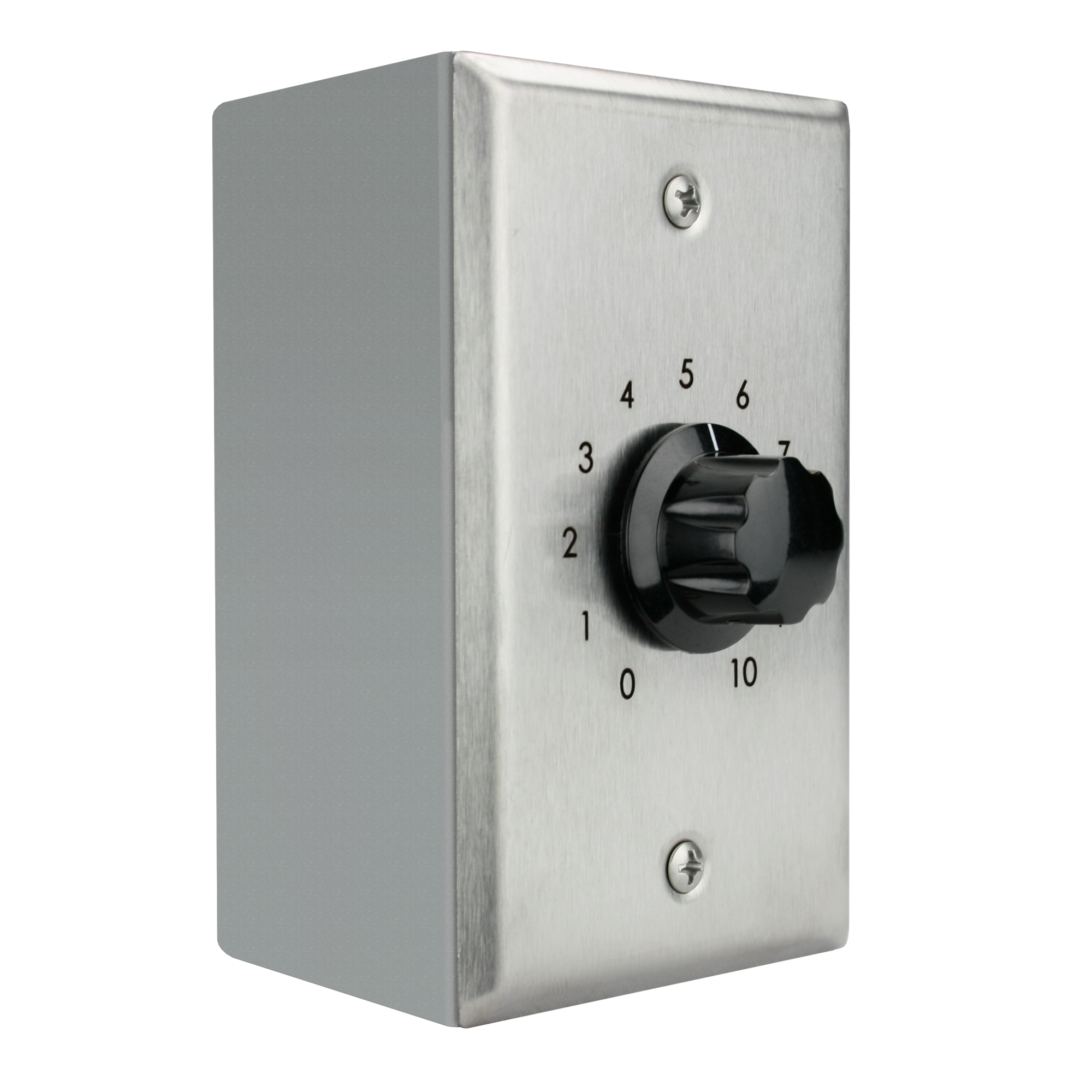 V-1095 70V Paging Expander, Wall Mount, with Bell Box, Stainless Steel