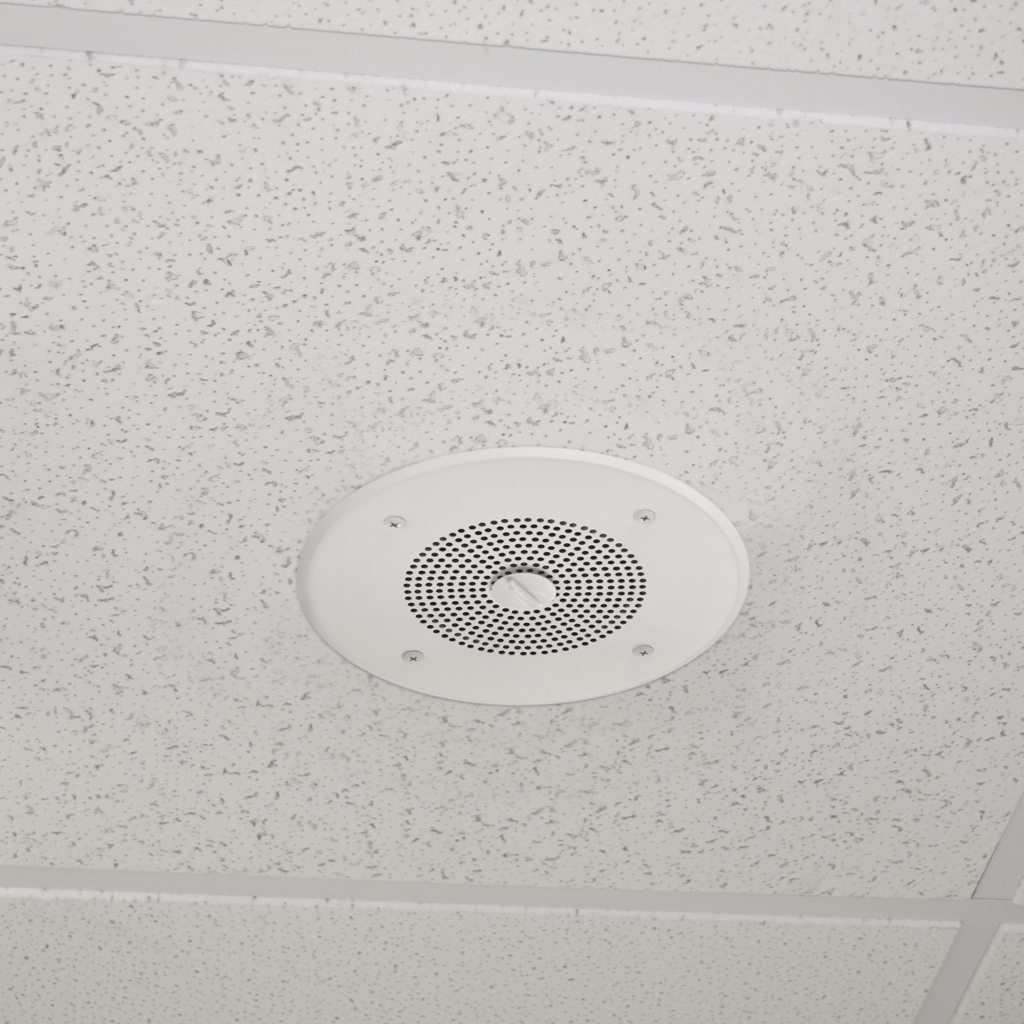 V-1010C Round Ceiling Speaker, 4-Inch, One-Way, White