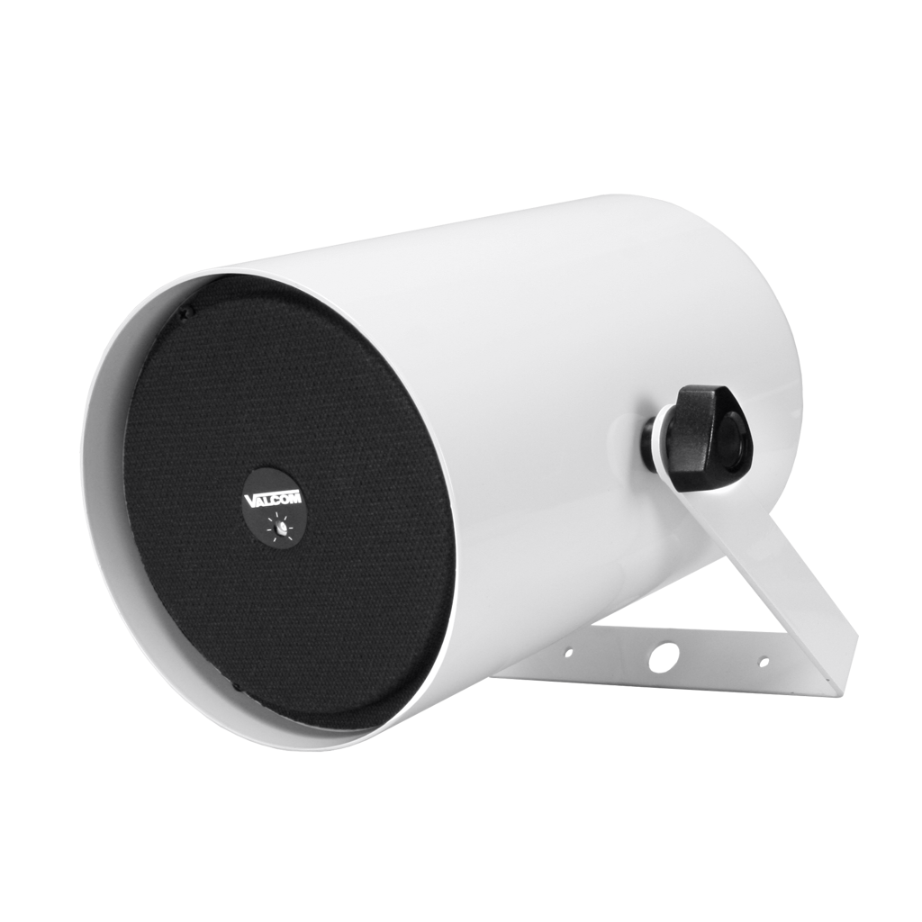 V-1014B-W Track-Style Speaker, 5-Watt, One-Way, White