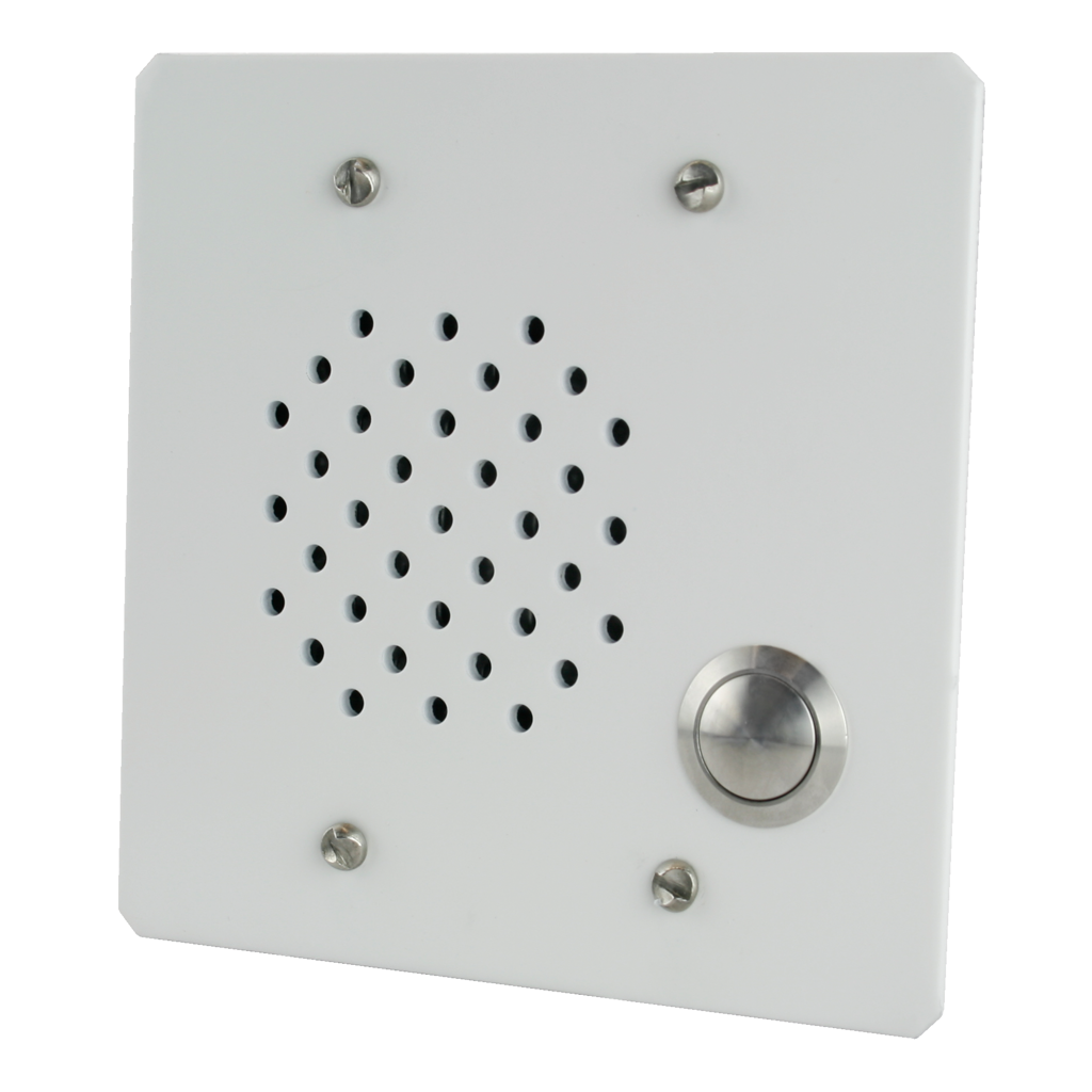 V-1073 Vandal-Resistant Intercom Doorplate Speaker Talkback