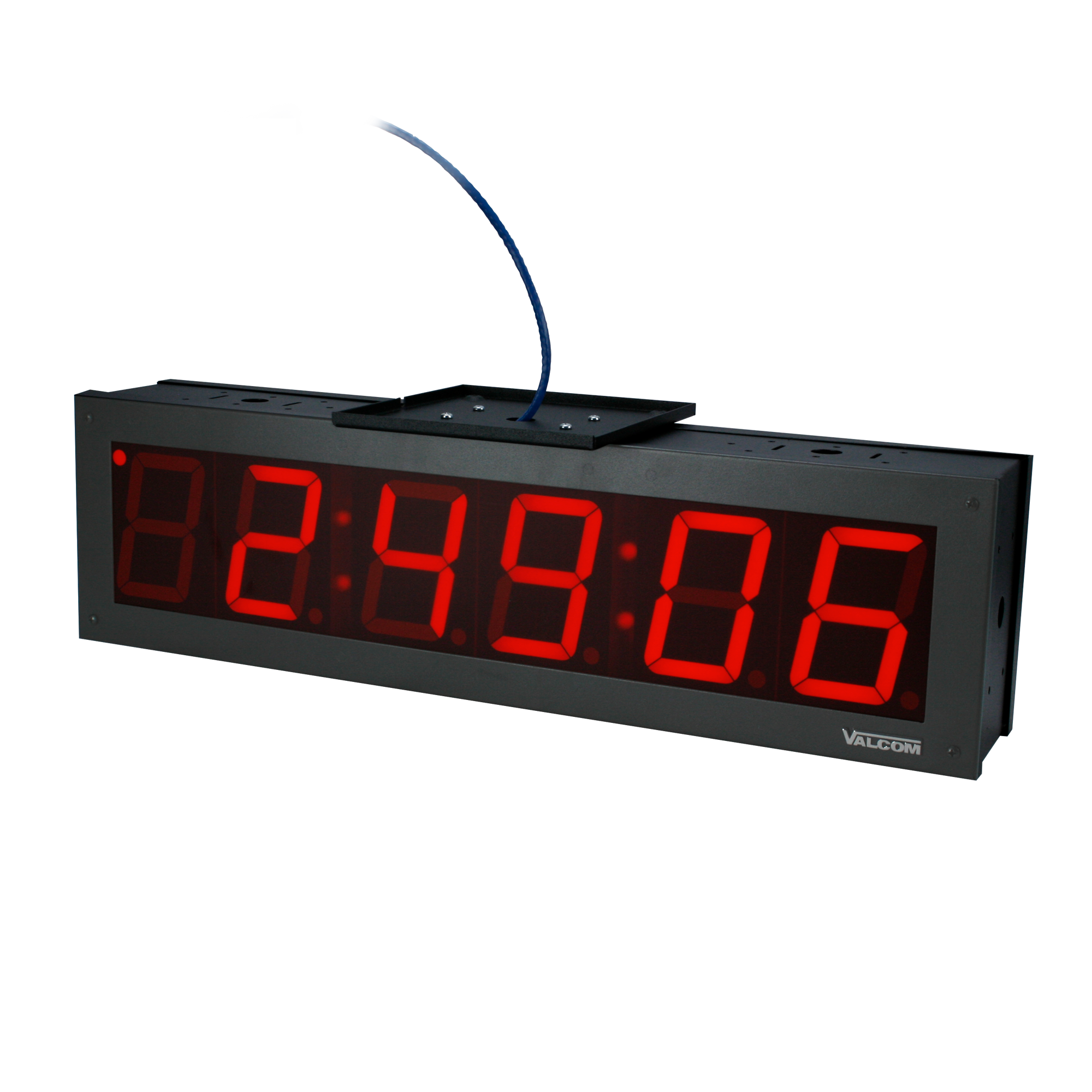 IP PoE Digital Clock, 4.0-Inch, 6-Digits, Double-Sided, VIP-D640ADS ...